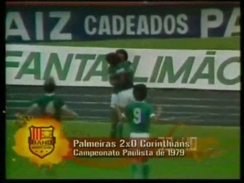 OSMAR SANTOS Palmeiras 2 x 0 Corinthians 1979 Gols de Jorge mendonça