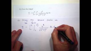 Reversing order: double integrals