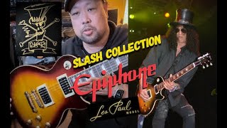 Video thumbnail for Epiphone Slash Series Les Paul "November Burst" Guitar Review by Rickord