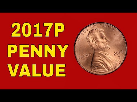 2017P penny value in different grades! Coin collecting help, tips & tricks!
