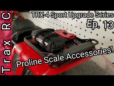 TRX-4 Sport Upgrade Series Ep. 13: Proline Scale Modular Fuel Pack, Recovery Strap, & Driveshaft