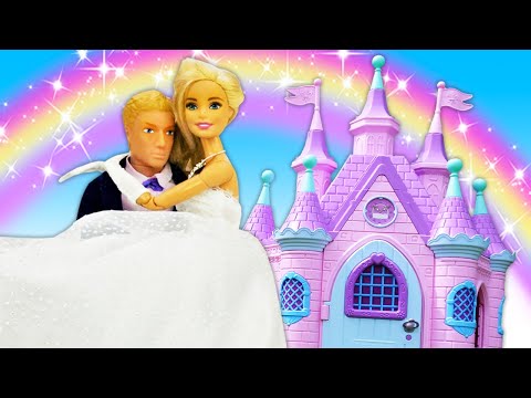 Barbie married Ken! Barbie wedding day & Doll videos