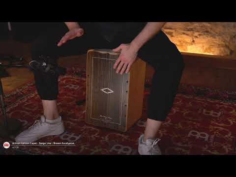 Artisan Edition Cajon, Tango Line - Brown Eucalyptus