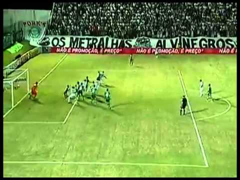 ABC 3 x 2 Palmeiras - 3º Gol - Narração Marcos Lopes