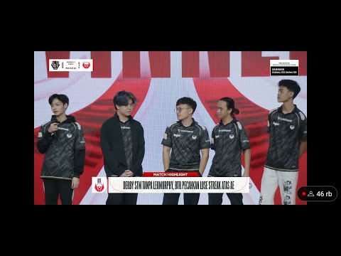 INTERVIEW & MIC CHECK | AE VS BTR MPL ID S11(DUO KAGE KURANG HOKI)