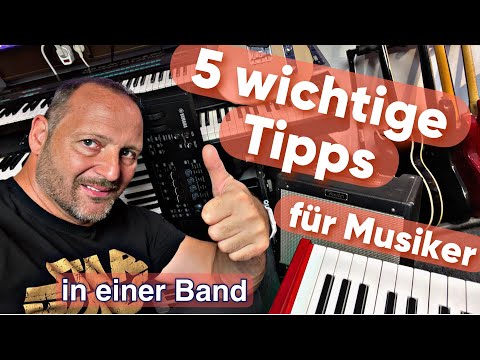 5 wichtige Tipps für Musiker in einer Band