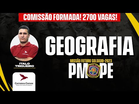 PMPE - Geography - Pernambuco Military Police Exam