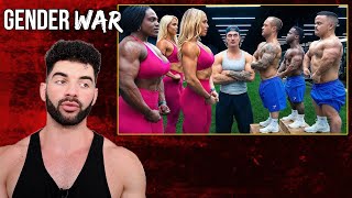 JACKED Women vs Dwarf Strongmen - Who's Stronger? (Reaction)