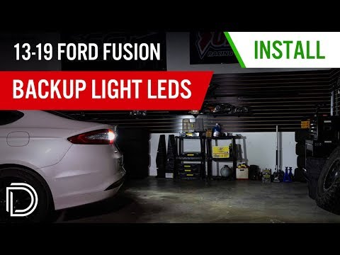 How to Install 2013-2020 Ford Fusion Backup LEDs | Diode Dynamics