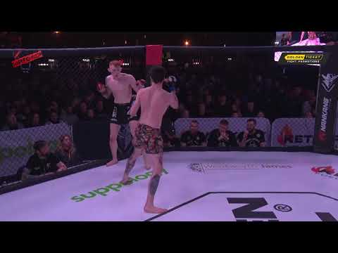 GTFP18 - Riley Daniels vs Ben Goldsborough (Amateur Featherweight)