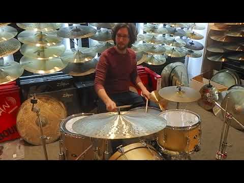 Quick Demo of Zildjian Constantinople Medium 22" Ride