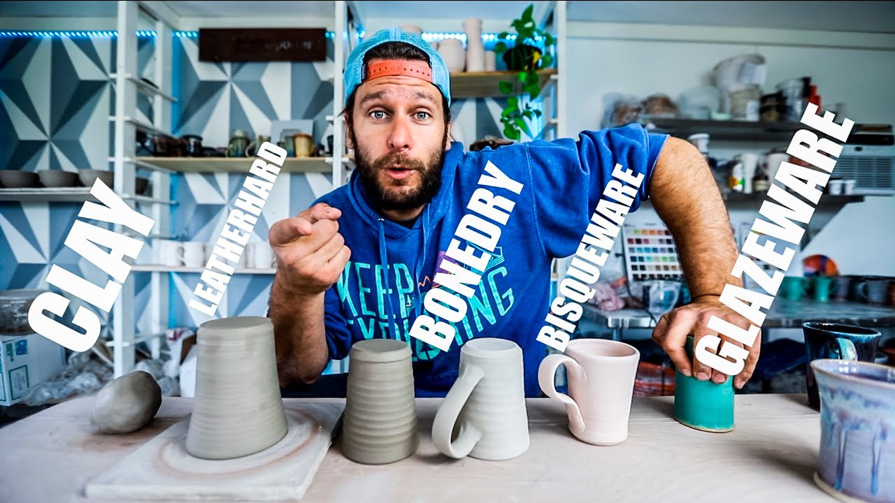 POTTERY BASICS - A beginner's guide to the stages of CLAY!