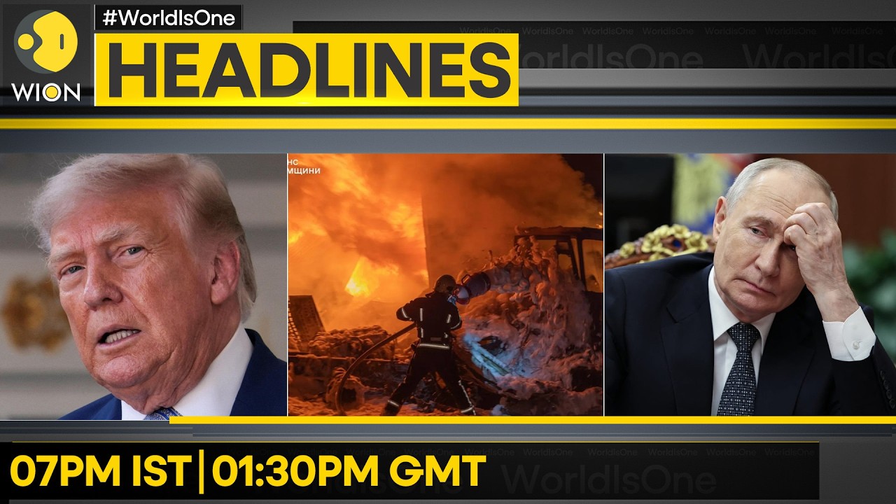 Ukraine: Iran Has No Right to Play Victim | Putin: Ukraine Will Lose Western Lands | WION Headlines