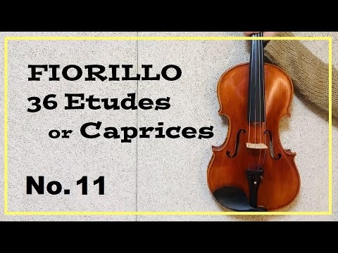 [Etude Challenge]FIORILLO 36 Etudes or Caprices No.11