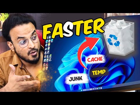 Clear All CACHE & JUNK From Windows 11/10 to SPEED UP 🚀 Performance in 2024