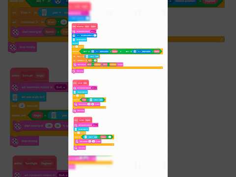 For everyone who needs this code (Go straight, turn by Gyro and line follow)#wro #wro2024 #spike