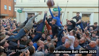 Punches thrown as BRUTAL Atherstone Ball Game 2025 takes place in Warwickshire, UK