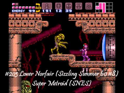 MistressZelda's List of Amazing VGM! #203 Lower Norfair (Super Metroid)
