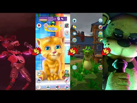 FOXY and FNAF gang singing Sea Shanty PC Edition - 4k