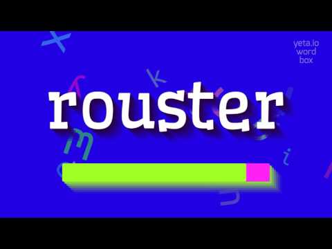 HOW TO PRONOUNCE ROUSTER? #rouster