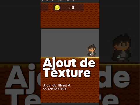 Les premières textures sont enfin en place ! #devlog #gamedev #godot