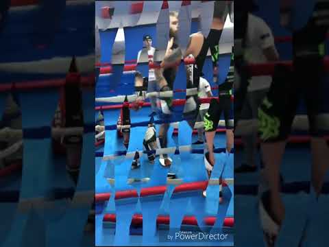 Interclub Connor Bath vs Dominic at millennium martial arts.