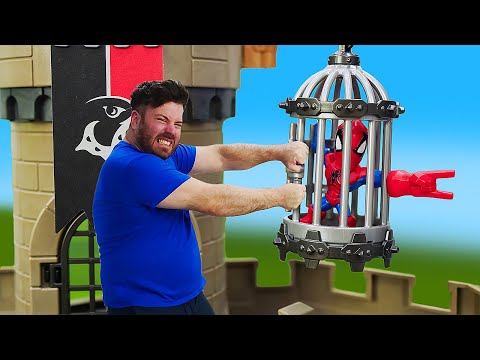 L’Asilo di Andrea e la gita al castello!  Le avventure dei giocattoli che parlano