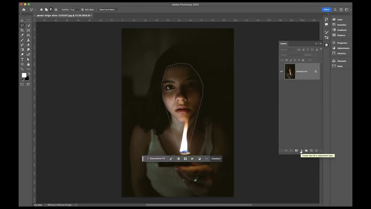 How to create Dramatic lighting - Adobe Photoshop