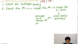 Comparing Melting and Boiling Points of Simple Molecular Structures (Chemical Bonding)