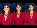 Drashti Dhami Looking Stunning In Deep Neck Red Outfit Promoting The Empire Show