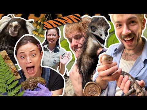 Smosh Finally Learns Animals w/ @AlveusSanctuary