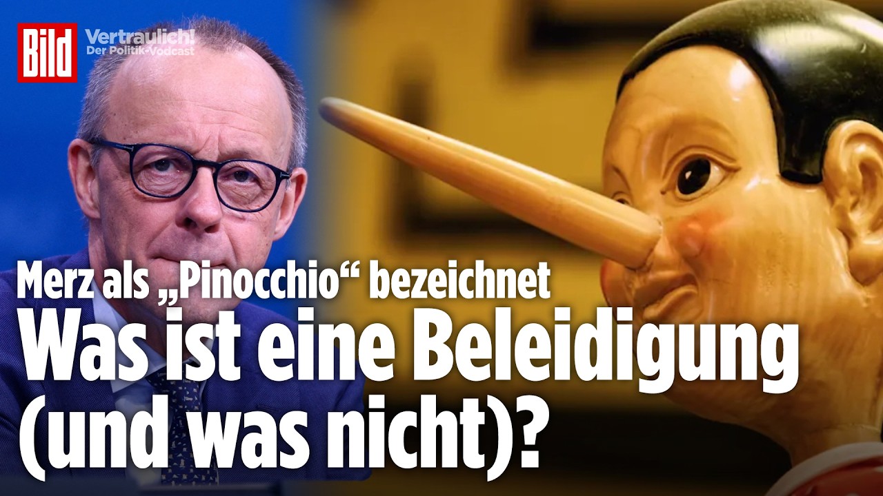 Anzeige wegen „Pinocchio“: Wo endet Kritik, wo beginnt Beleidigung? – Anwalt klärt auf | Vertraulich