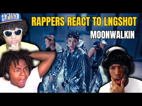 RAPPERS REACT TO LNGSHOT - [Moonwalkin’] Official Music Video (THEY SING TOO)