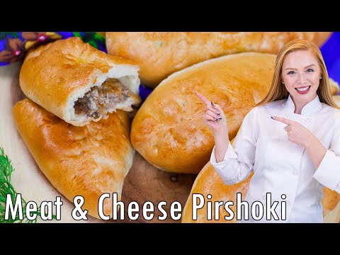 DELICIOUS Meat & Cheese Piroshki Recipe!! My Favorite Recipe!
