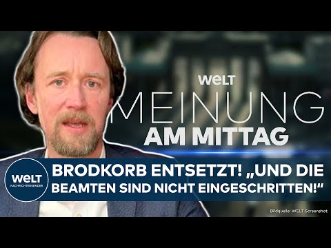 DEUTSCHLAND: Böller-Debatte! Brodkorb entsetzt! "Und die Beamten sind nicht eingeschritten"