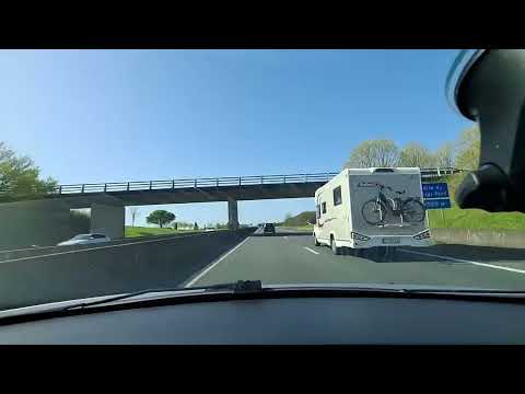 European Road Trip Timelapse (France - Spain) - Saumur to Madrid