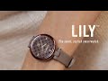 Смарт-часы Garmin Lily Classic Cream Gold Bezel with braloba gray case and italian leather band 010-02384-B2 8
