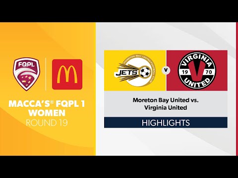Macca’s® FQPL 1 Women R19 - Moreton Bay United vs. Virginia United Highlights