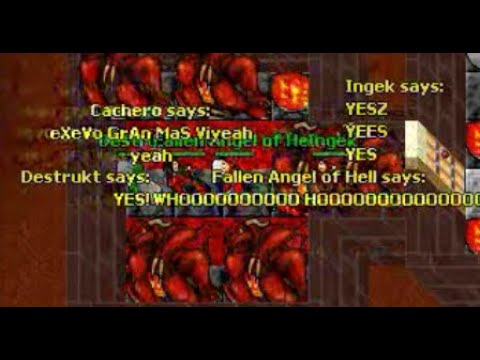 Old Tibia Movies - Annihilator in Calmera (Cachero, Ingek, etc..)