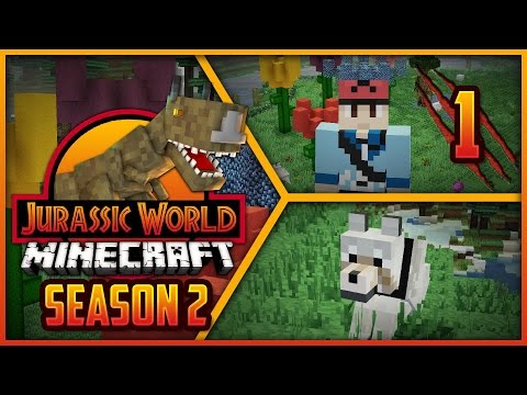 Minecraft Jurassic World S2 - Episode 1 - WELCOME TO JURASSIC WORLD!