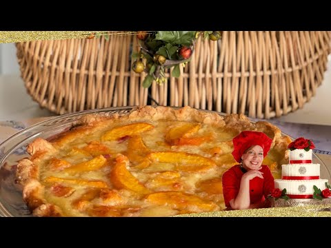 Peach Pie / ASMR 🍰 Cakes with Lorelie