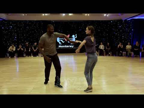 KP Rutland & Bryn Anderson - 2nd place All-Stars/Champions Jack&Jill - Monterey Swing Fest 2024