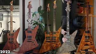 Video thumbnail for ALL James Hetfield's Ken Lawrence Guitars Collection 2022 by NickSong