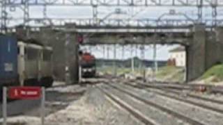 preview picture of video 'Mañana de trenes en Arévalo'