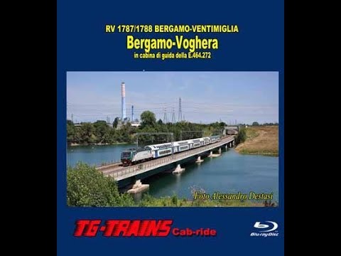 Bergamo-Voghera, cab-ride E.464.272 Trenord