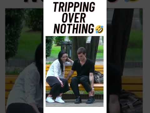 Tripping over nothing prank - Just For Laughs😲🔥
