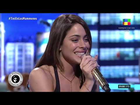 TINI Autotune vs No autotune VOCES REALES ft María becerra