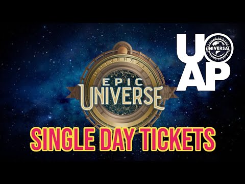 Epic Universe Single Day Tickets On Sale NOW!