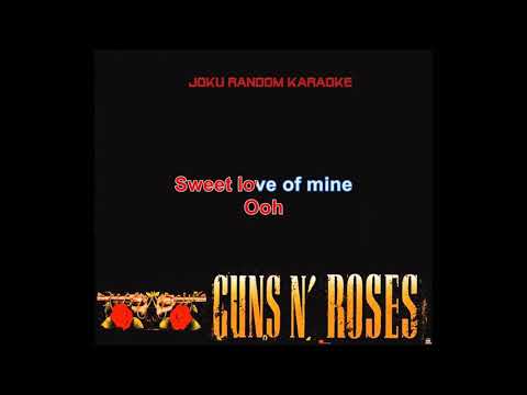 Guns N' Roses - Sweet Child O' Mine [Karaoke]
