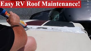 Reseal Your RV Roof | RV Roof Maintenance